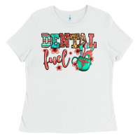 White dental fuel coffee cup Ladies Tee - Jasminsmagicworld