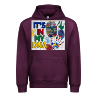 Mauve Wine it's in my dna tumbler Urban Hoodie - BundleAndBundleShop