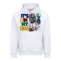 White it's in my dna tumbler Urban Hoodie - BundleAndBundleShop