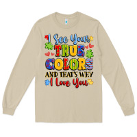 Mushroom colorful love message Long Sleeve Tee - LillyAllenDesigns