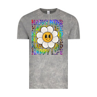 Cloud Rock happy mind happy life Vintage Tee - NancyCooperArtShop