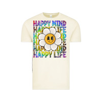 Vintage Arctic happy mind happy life Vintage Tee - NancyCooperArtShop