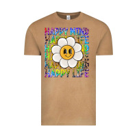 Vintage Camel happy mind happy life Vintage Tee - NancyCooperArtShop