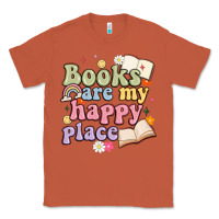Copper books are my happy place Classic Tee - MaliasSmallBusiness