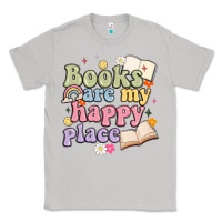 Moon Dust books are my happy place Classic Tee - MaliasSmallBusiness