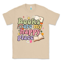 Mushroom books are my happy place Classic Tee - MaliasSmallBusiness