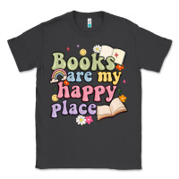Smoke books are my happy place Classic Tee - MaliasSmallBusiness