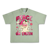 Oil Green peace on earth Urban Heavy Tee - MaliasSmallBusiness