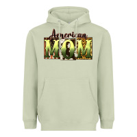 Matcha American Mom Mother's Day Heavyweight Hoodie - CowGirlArtShop