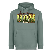 Sage American Mom Mother's Day Heavyweight Hoodie - CowGirlArtShop