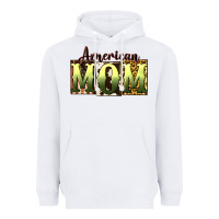 White American Mom Mother's Day Heavyweight Hoodie - CowGirlArtShop
