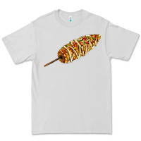 Dove Grey Mexican elote corn Premium Tee - AdoDesignShop