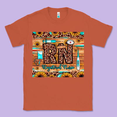 Rn Registered Nurse Classic Tee Designed By Jahusdesignshop