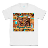 White rn registered nurse Classic Tee - JahusDesignShop