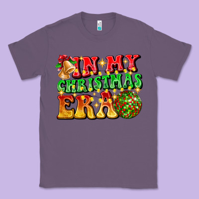 Inmy Christmas Era Classic Tee Designed By Cowhidedigitalart