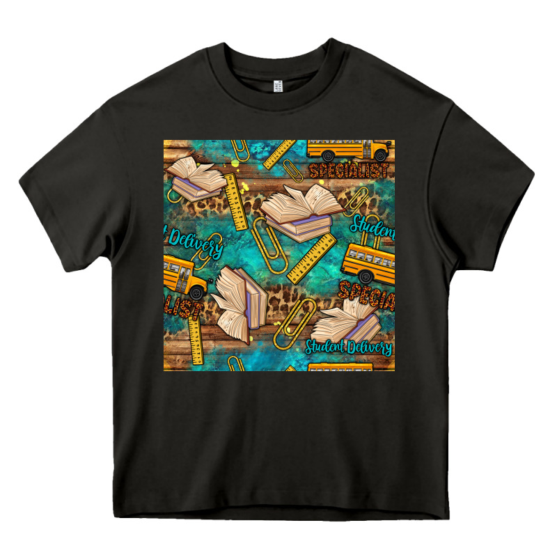 Student Delivery Specialist Seamless Pattern Heavy Core Tee by BundleAndBundleShop | Teevron
