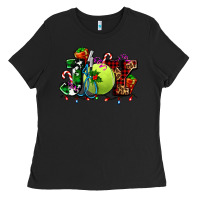 Black joy and tennis christmas Ladies Tee - AdoDesignShop