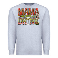 Heather Grey Mama needs a drink mother's day Premium Sweatshirt - HowdyJamesFarm