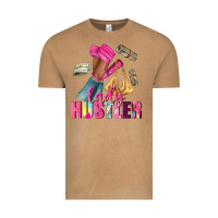 Vintage Camel lady hustler afro high heels Vintage Tee - NancyCooperArtShop