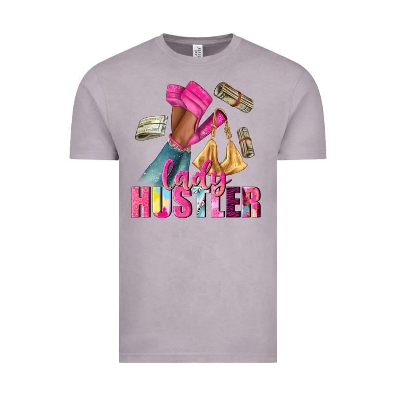 Lady Hustler Afro High Heels Vintage Tee by NancyCooperArtShop | Teevron