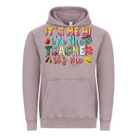 Vintage Zinc its me hi im the teacher its me nca Vintage Hoodie - NancyCooperArtShop
