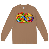 Toasted Coconut infinity symbol autism Long Sleeve Tee - LillyAllenDesigns