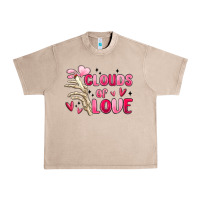 French Oak clouds of love Urban Heavy Tee - MaliasSmallBusiness
