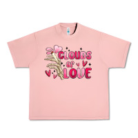 Salmon clouds of love Urban Heavy Tee - MaliasSmallBusiness