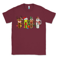 Burgundy obsessive cup disorder christmas Classic Tee - MaliasSmallBusiness