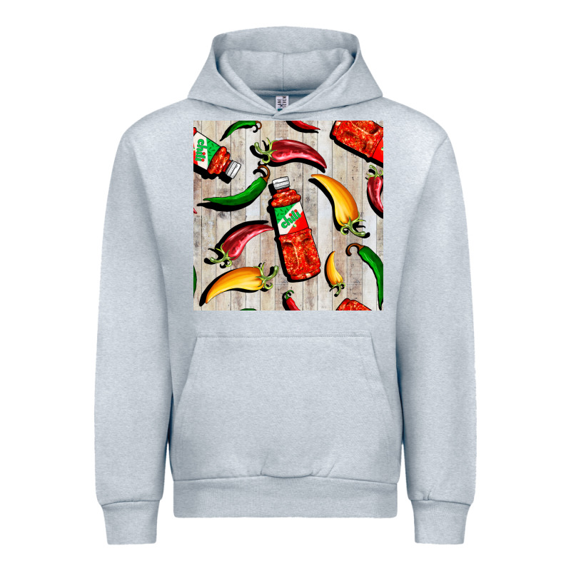 Mexican Chili And Pepper Seamless Pattern Urban Hoodie by BundleAndBundleShop | Teevron