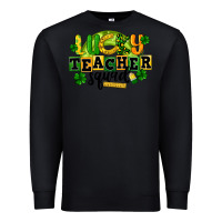 Black Lucky Teacher Squad St. Patrick's Day Premium Sweatshirt - CowGirlArtShop