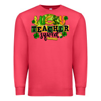 Cardinal Lucky Teacher Squad St. Patrick's Day Premium Sweatshirt - CowGirlArtShop