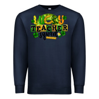 Navy Lucky Teacher Squad St. Patrick's Day Premium Sweatshirt - CowGirlArtShop
