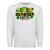 Oatmeal Heather Lucky Teacher Squad St. Patrick's Day Premium Sweatshirt - CowGirlArtShop