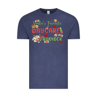 Vintage Denim santa's favorite daycare provider Vintage Tee - MaliasSmallBusiness
