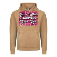 Vintage Camel This is what a survivor looks like Breast Cancer Vintage Hoodie - NancyCooperArtShop