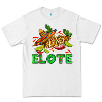 White Elote corn sombrero lime and  cactus Premium Tee - AdoDesignShop