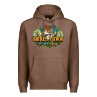 Chestnut Small town Easter Day Premium Hoodie - HowdyJamesFarm