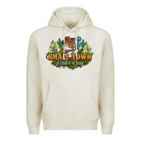 Oatmeal Heather Small town Easter Day Premium Hoodie - HowdyJamesFarm