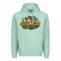 Seafoam Small town Easter Day Premium Hoodie - HowdyJamesFarm