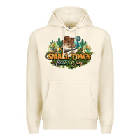 Tofu Small town Easter Day Premium Hoodie - HowdyJamesFarm
