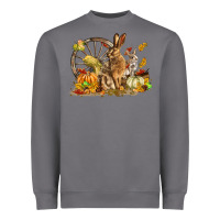 Storm Fall Rabbit Heavyweight Sweatshirt - LillyAllenDesigns
