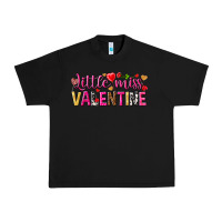 Black little miss valentine Urban Heavy Tee - NancyCooperArtShop