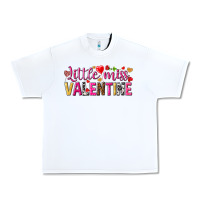 White little miss valentine Urban Heavy Tee - NancyCooperArtShop
