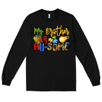 Black my brother is au some Long Sleeve Tee - LillyAllenDesigns