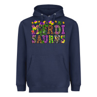 Navy Mardi Saurus Heavyweight Hoodie - HowdyJamesFarm