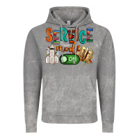 Cloud Rock service mode on Vintage Hoodie - NancyCooperArtShop