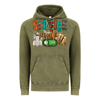 Service Mode On Vintage Hoodie | Teevron