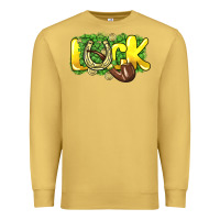Antique Gold Love St. Patrick's Day Premium Sweatshirt - HowdyJamesFarm