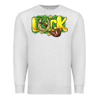 Oatmeal Heather Love St. Patrick's Day Premium Sweatshirt - HowdyJamesFarm